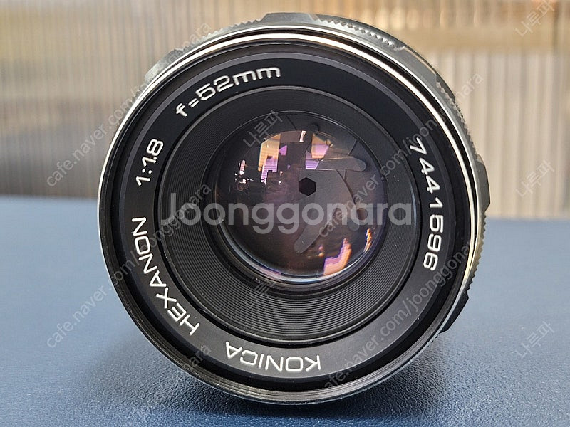 코니카 헥사논 52mm f1.8, 57mm F1.4--7