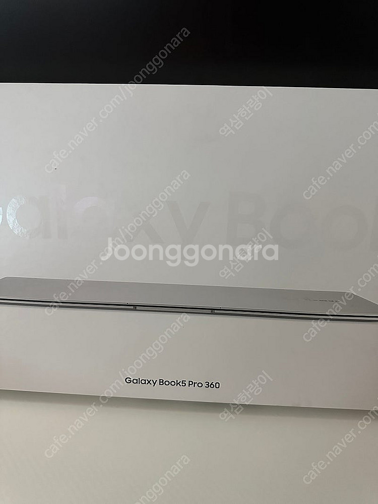 갤럭시북5 프로 360 S급 실버 풀박스 팝니다--0