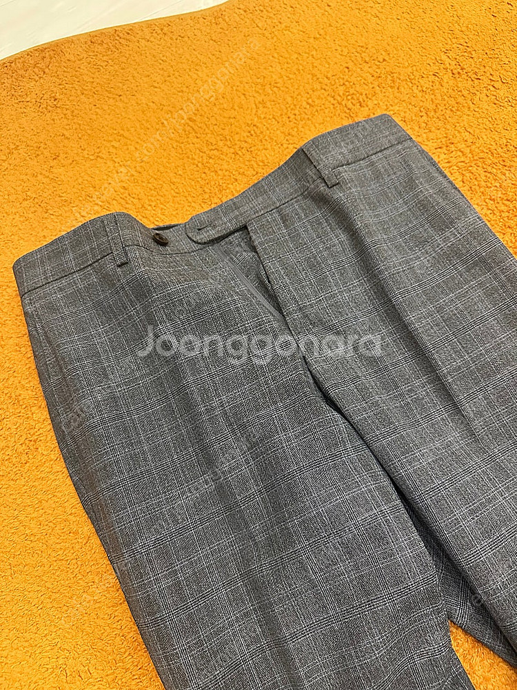 가격인하/빨질레리 수트 그레이 글렌체크 100사이즈 팝...--3