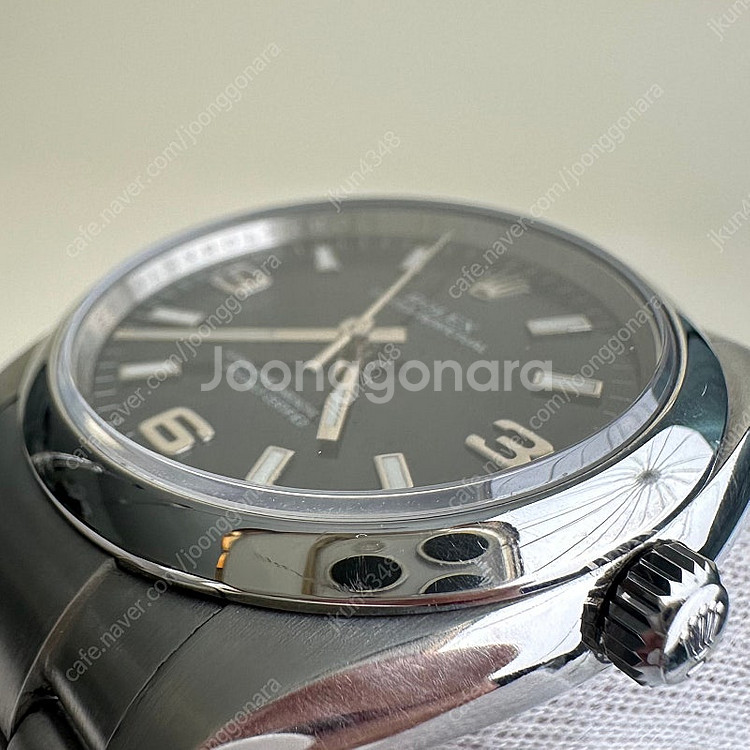 로렉스 오이스터 퍼페츄얼 114200 블루 34mm 일...--9