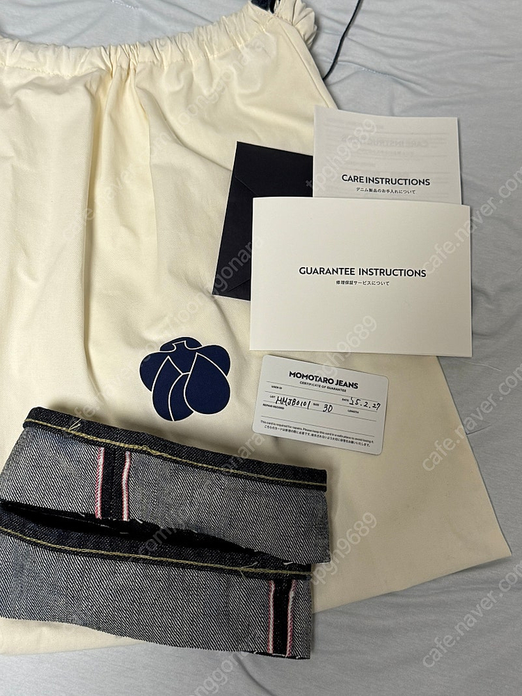 모모타로진스 클래식 스트레이트 셀비지진 30사이즈 팝니다--2