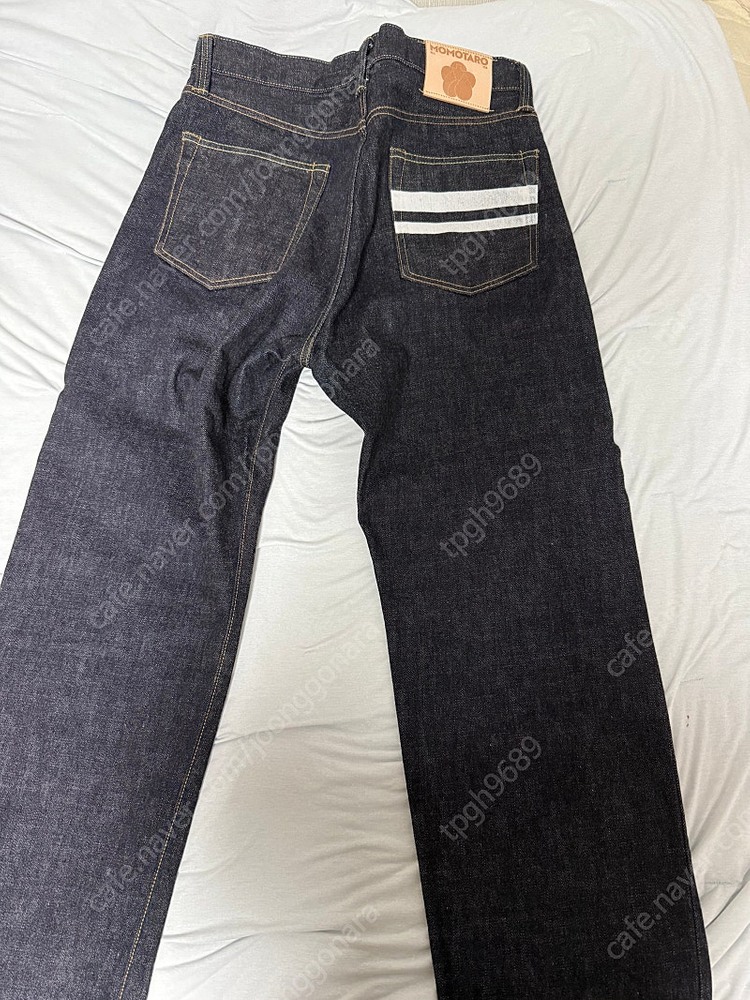 모모타로진스 클래식 스트레이트 셀비지진 30사이즈 팝니다--3