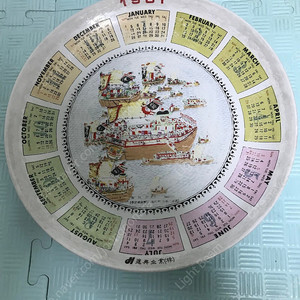 1981년도 달력접시 팝니다.