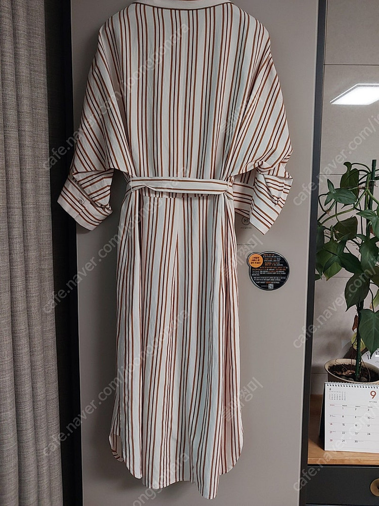 KEITH키이스 스트라이프 셔츠원피스--2