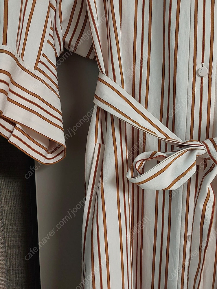 KEITH키이스 스트라이프 셔츠원피스--3