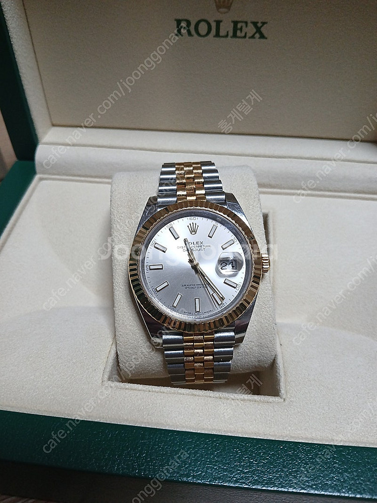 롤렉스 데이저스트 41mm 콤비 126333--3