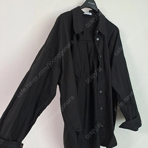 더티스 The tis 여성 블랙셔츠 프리사이즈