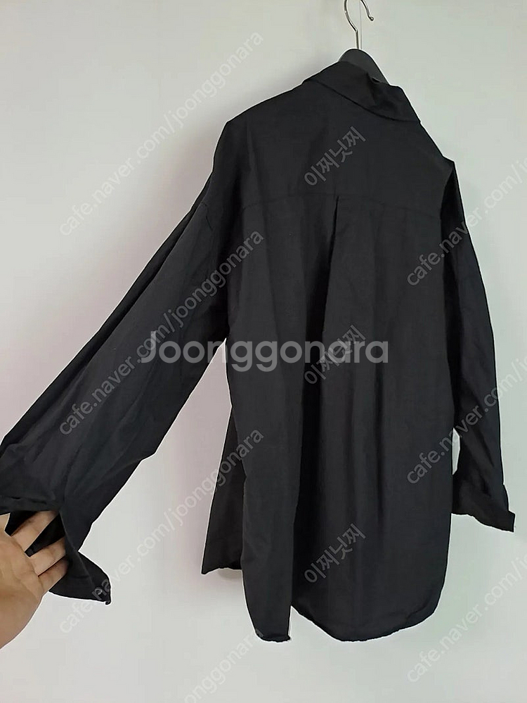 더티스 The tis 여성 블랙셔츠 프리사이즈--2