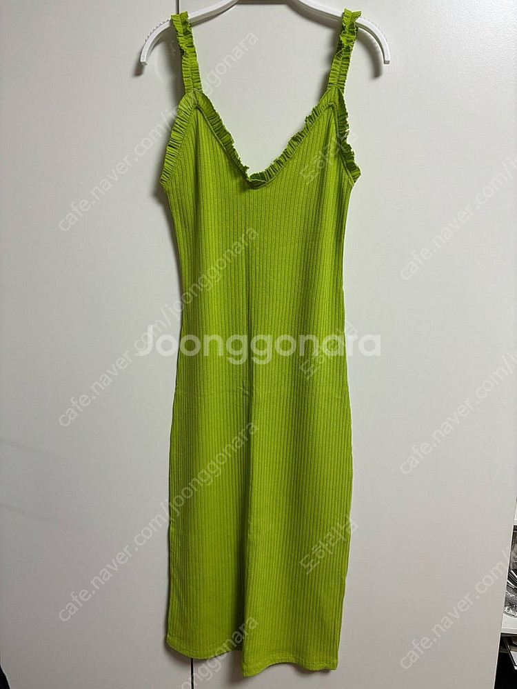 [미사용]ZARA 자라 여성 프릴 나시 원피스--0