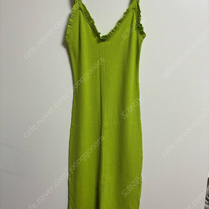 [미사용]ZARA 자라 여성 프릴 나시 원피스