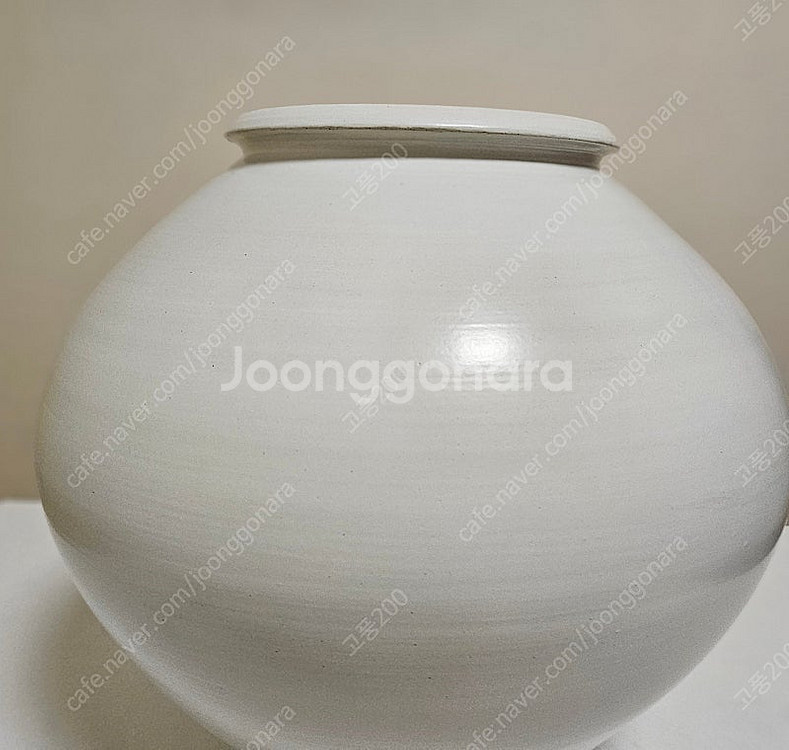 무광 대형 달항아리 2번 (41cm) / 미사용 새상품...--1