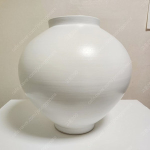무광 대형 달항아리 3번 (49cm) / 미사용 새상품/아기사진/돌상 촬영