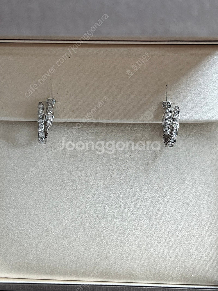 불가리 세르펜티 화골 다이아 풀파베 목걸이 + 귀걸이 ...--3