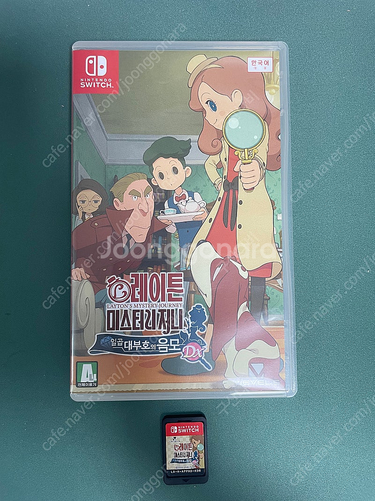 닌텐도 스위치 레이튼 미스터리 저니 일곱대부호의 음모--0