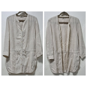 BCBG 린넨 마 블라우스 자켓