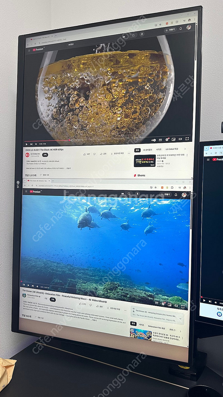 LG QHD 165hz 32인치 모니터(32gk850g)--2