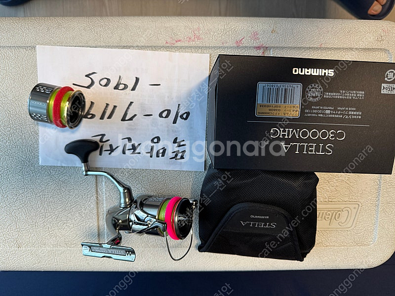 시마노 18 스텔라 C3000MHG + 스텔라 C300...--0