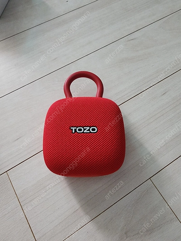 tozo pe1 블루투스스피커 레드 팝니다. 이미지