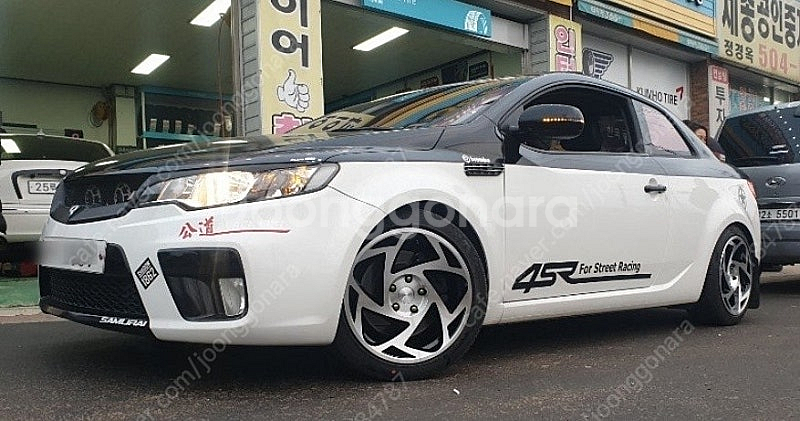 17인치 슈거레이 라디8 휠 아반떼MD 아반떼AD--5