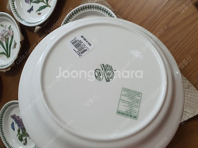 영국 포트메리온 중접시 D형새상품 6개값--3