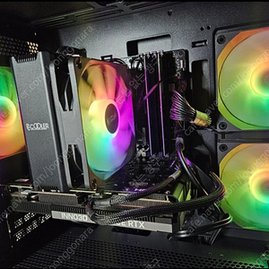 [서울/개인] 라이젠 7600+RTX 4060 게이밍 컴퓨터 데스크탑 판매합니다.