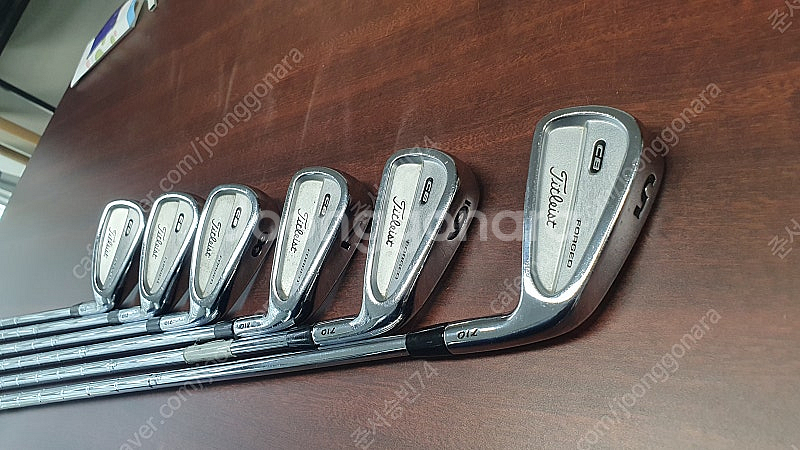 타이틀리스트 정품 710CB 다이나믹골드 S200 P~5번 아이언(A급) 팝니다.--5