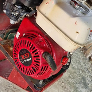 콩탈곡기 엔진형