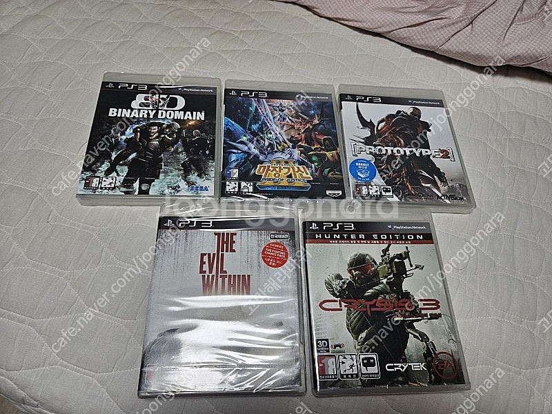 플스3(PS3)밀봉타이틀 일괄 3만원--0