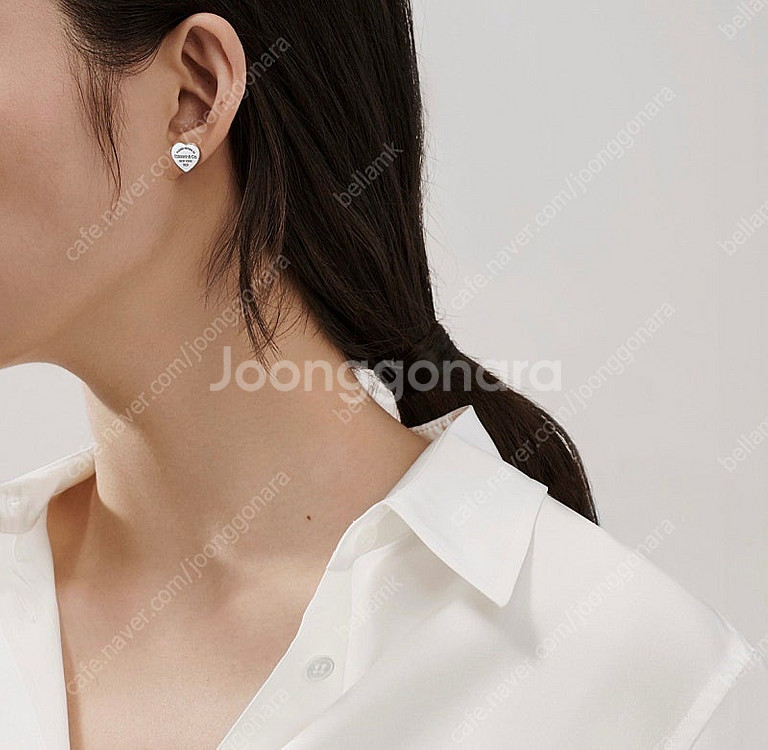 티파니앤코 리턴투하트 실버 귀걸이--1