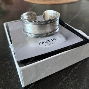 HAE146 실버 뱅글 hae146 Forge cuff