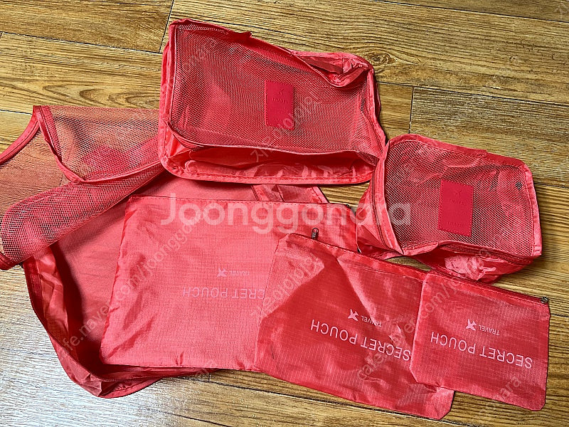 여행용 파우치 세트(6종)(미사용)--0