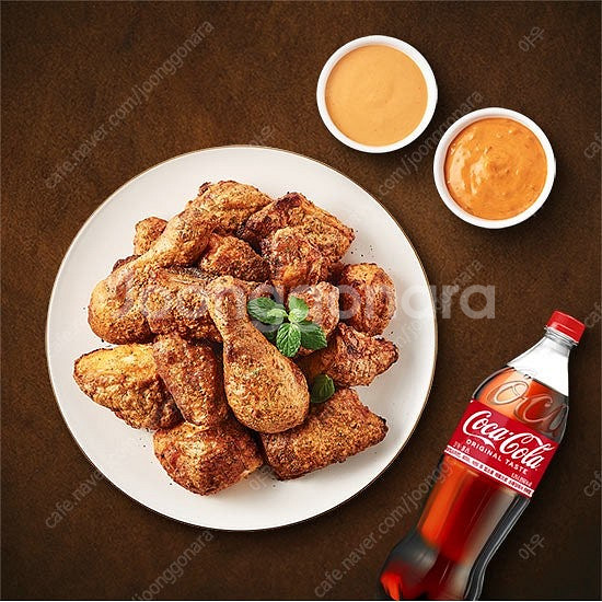 굽네치킨 고추바사삭+콜라 1.25L 기프티콘 팝니다.--0