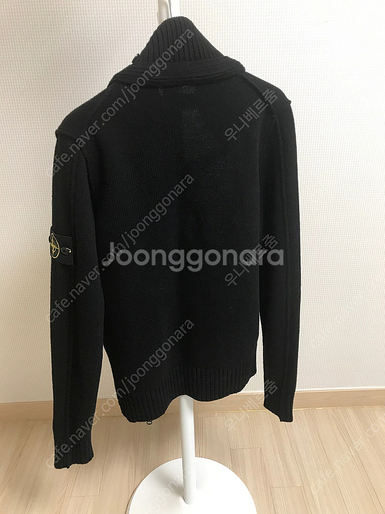 스톤 아일랜드 와펜 니트 집업 가디건 S--2