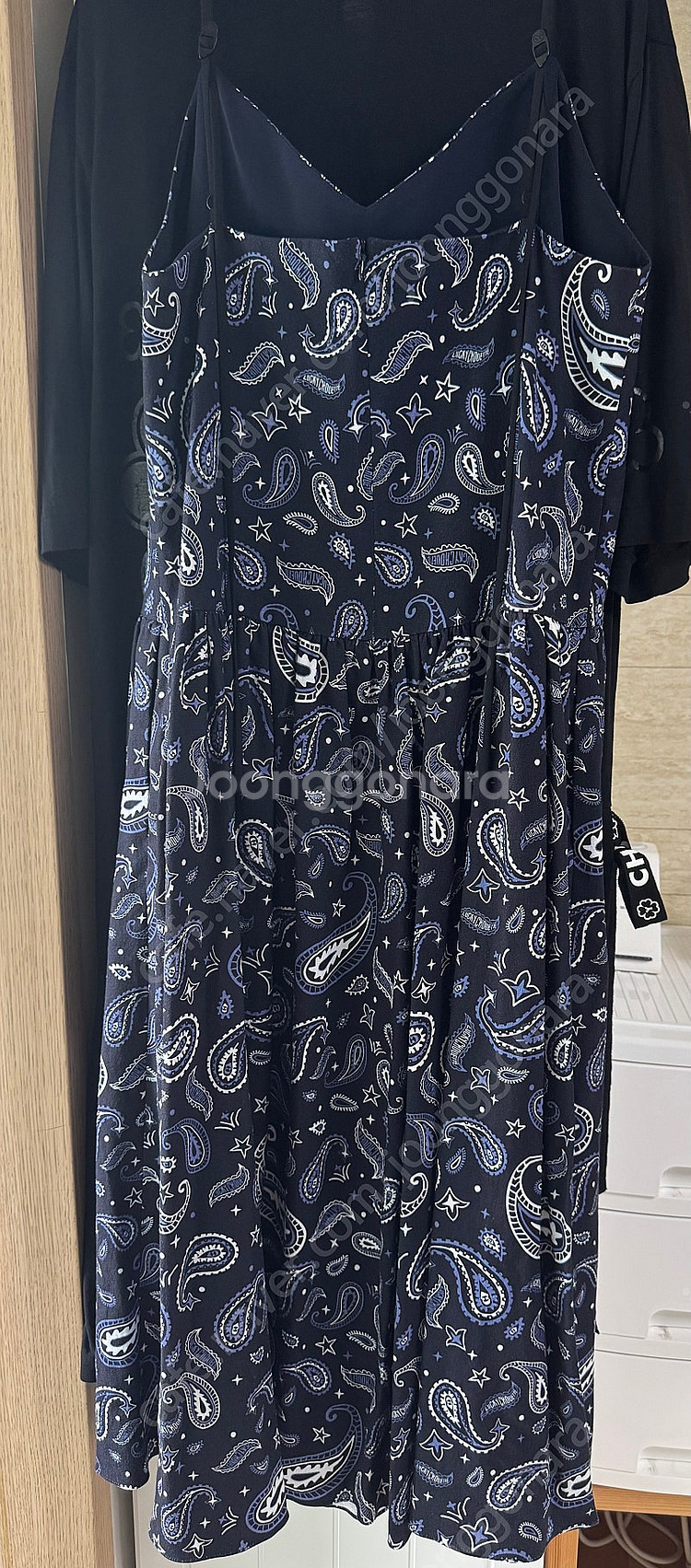 럭키슈에뜨 페이즐리 나시 원피스--2