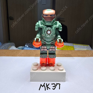 레고 아이언맨 미니피규어 아쿠아MK37