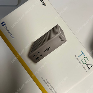 칼디짓 CalDigit TS4 썬더볼트 스테이션 미개봉 새제품