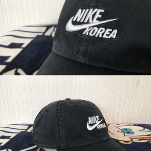 나이키코리아 볼캡(태극기패치)/나이키코리아 모자 블랙