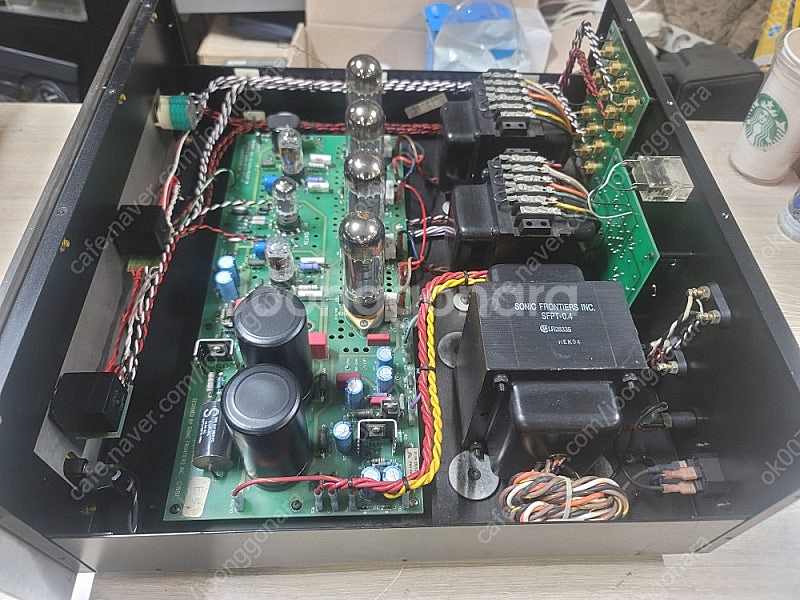 소닉프론티어 sfc-1 진공관인티앰프--5
