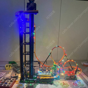 레고 루프코스터 (리모컨LED+파워펑션 버전, 호환)