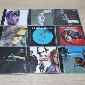 핑크플로이드 INXS 프로디지 REM 톰페티 등 일괄9장 USA CD 팝니다
