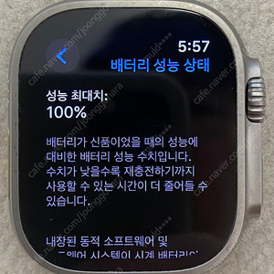 애플워치 울트라 셀룰러+그린 알파인루프 판매