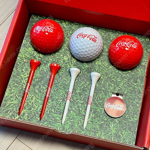 코카코라 골프공 SET