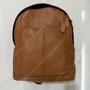 코치 레더 가죽 백팩 F70747 saddle 색상