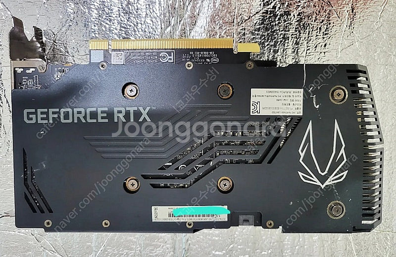 ZOTAC RTX3060ti TWIN Edge D6 8--4