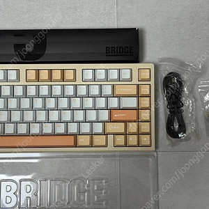 브릿지75 bridge75 HE 자석축 키보드 팝니다.