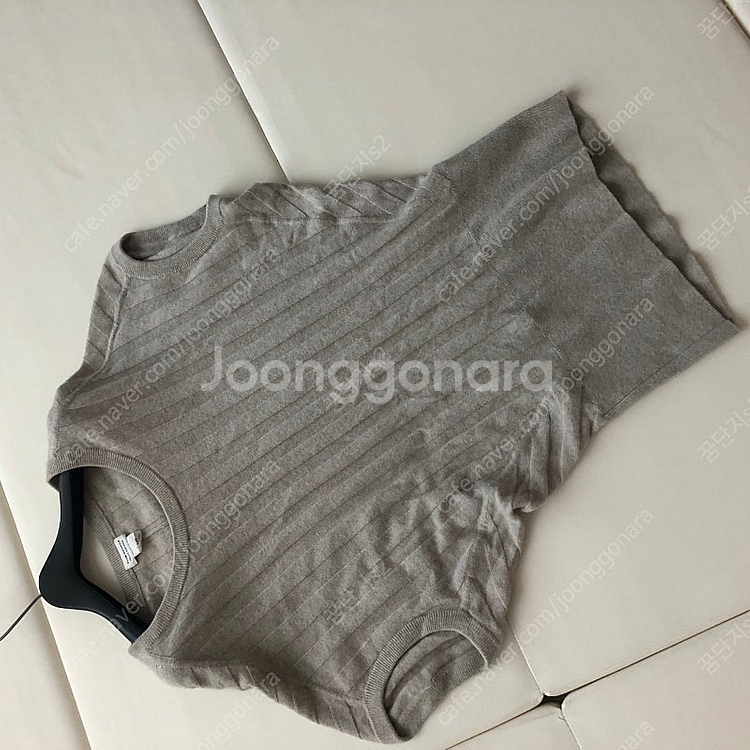 클럽모나코 날다람쥐 오버핏 박시 캐시미어100 럭셔리 니트 출근룩--7