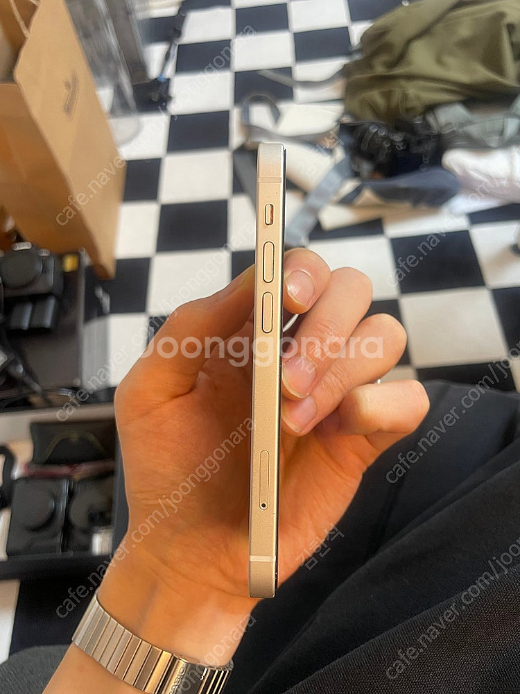 아이폰 12 mini 화이트 128gb, 배터리 56%...--2