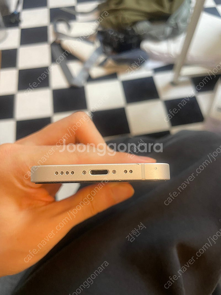 아이폰 12 mini 화이트 128gb, 배터리 56%...--6