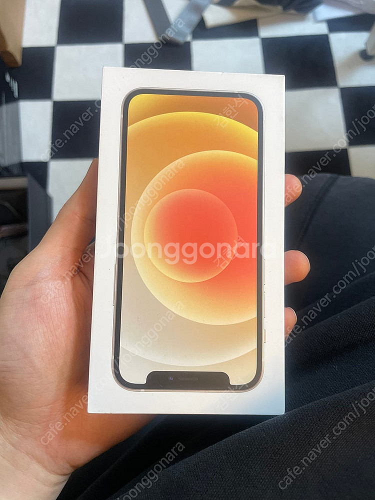 아이폰 12 mini 화이트 128gb, 배터리 56%...--9