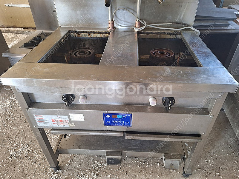 거화 직화 쭈꾸미 렌지 2구형 LPG 판매합니다--1